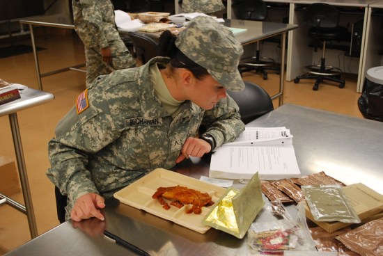 Military is Checking MREs